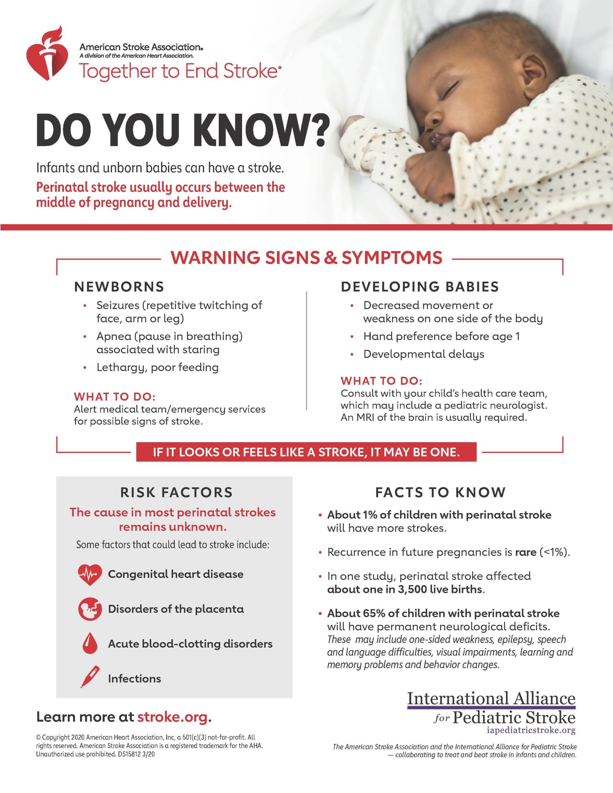 Fact Sheets - International Alliance for Pediatric Stroke